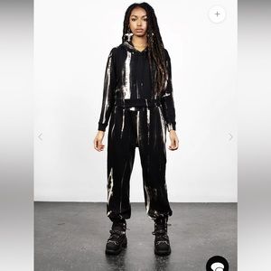 Disturbia solitude tie die joggers Size UK 16